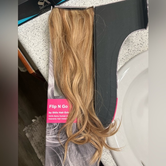 Flip N Go by Shilo Hair Extension 100% Remy Human Hair - Picture 1 of 5